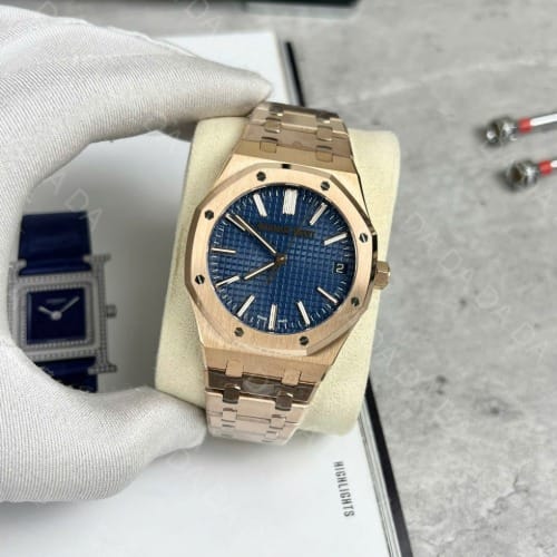 오데마피게 로얄오크 15510 50주년에디션 금통 청판 41mm