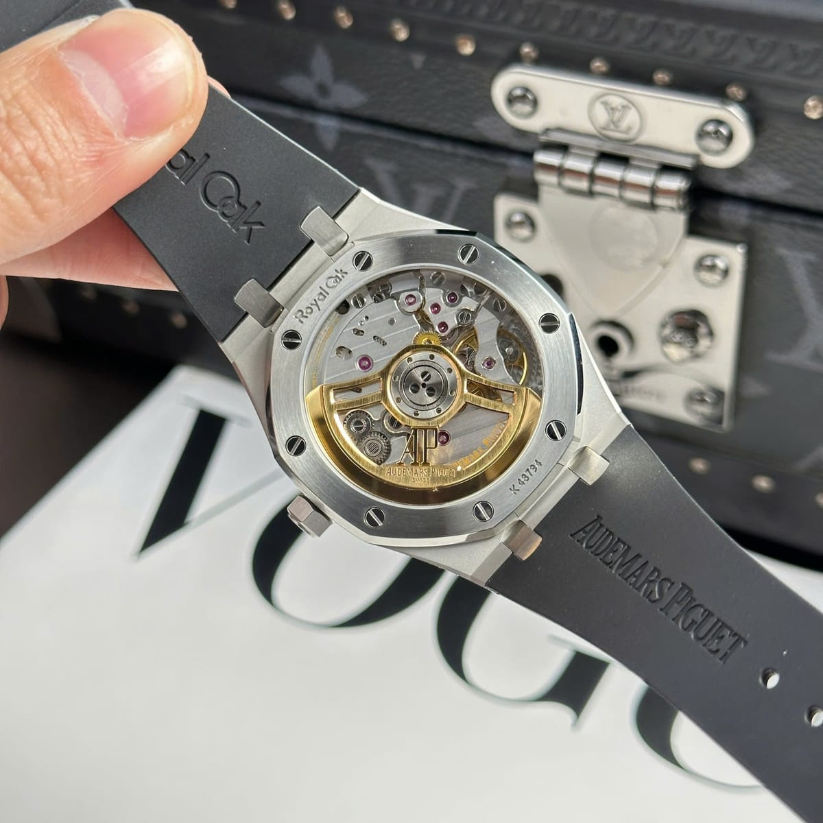 오데마피게 로얄오크 15500 검판 러버밴드 41mm 9