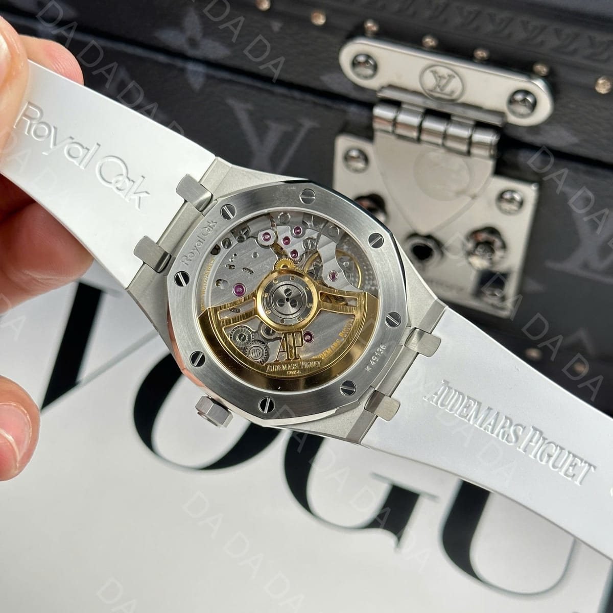 오데마피게 로얄오크 15500 흰판 러버밴드 41mm 11