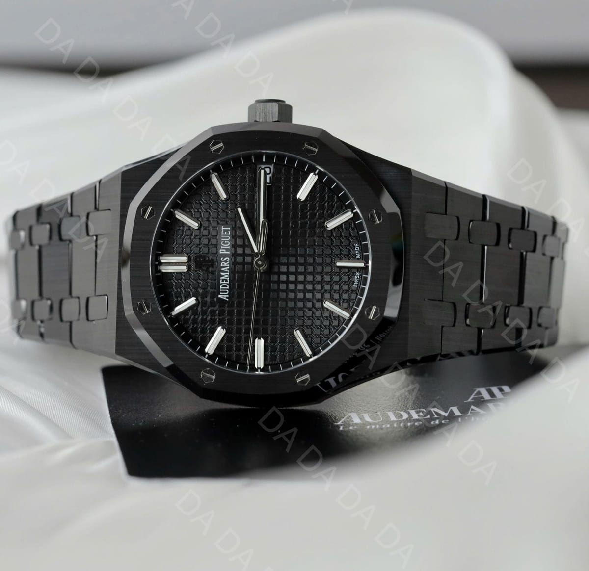 오데마피게 로얄오크 15500 블랙세라믹 검판 41mm 4