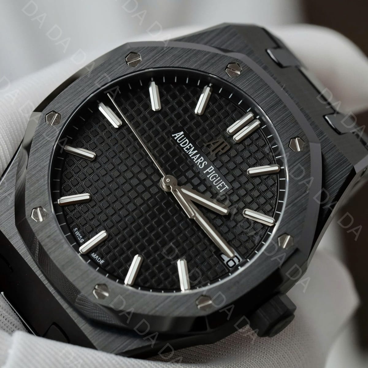 오데마피게 로얄오크 15500 블랙세라믹 검판 41mm 6