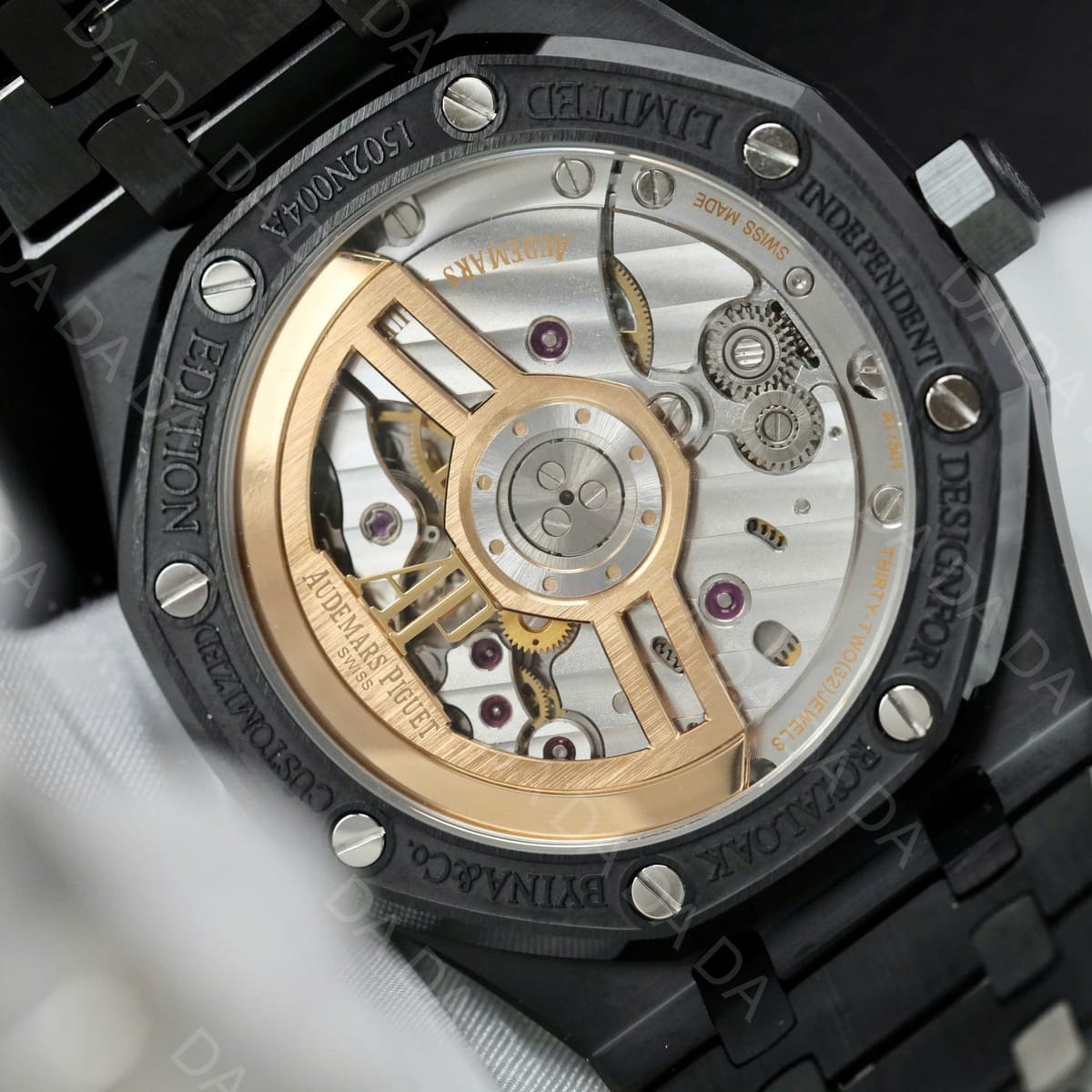 오데마피게 로얄오크 15500 블랙세라믹 검판 41mm 10