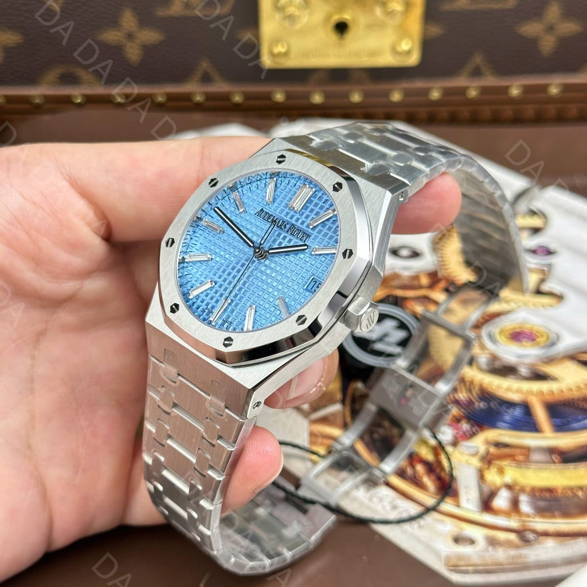 오데마피게 로얄오크 15510 아이스블루 41mm 14