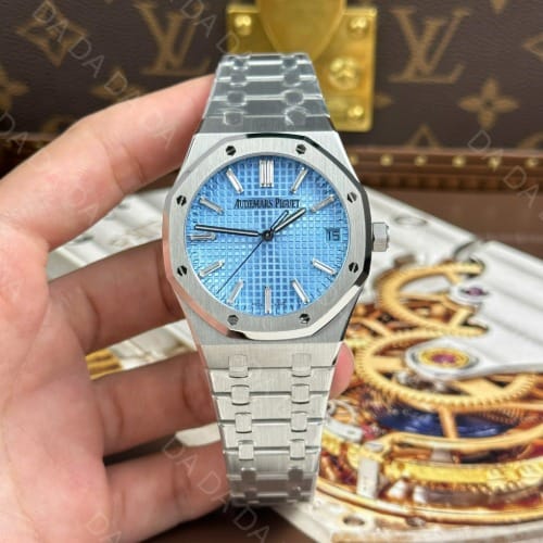 오데마피게 로얄오크 15510 아이스블루 41mm