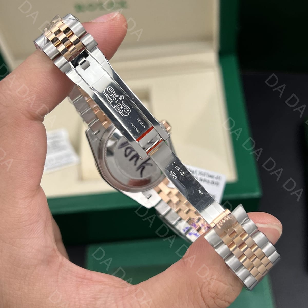 롤렉스 데이저스트 로즈골드 콤비 자개판 10P 31mm 5