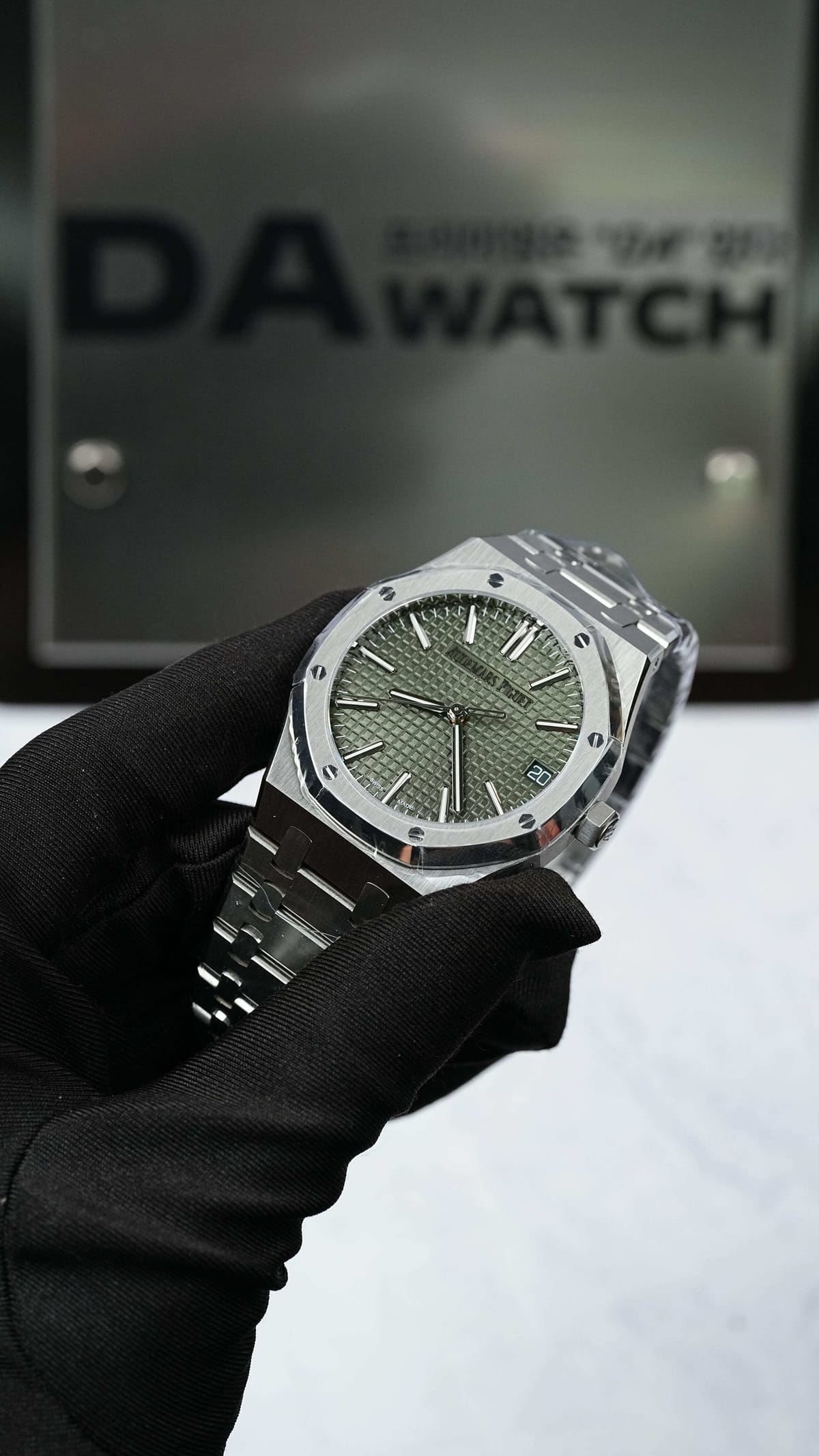 오데마피게 로얄오크 15510 50주년 에디션 그린다이얼 41mm 6