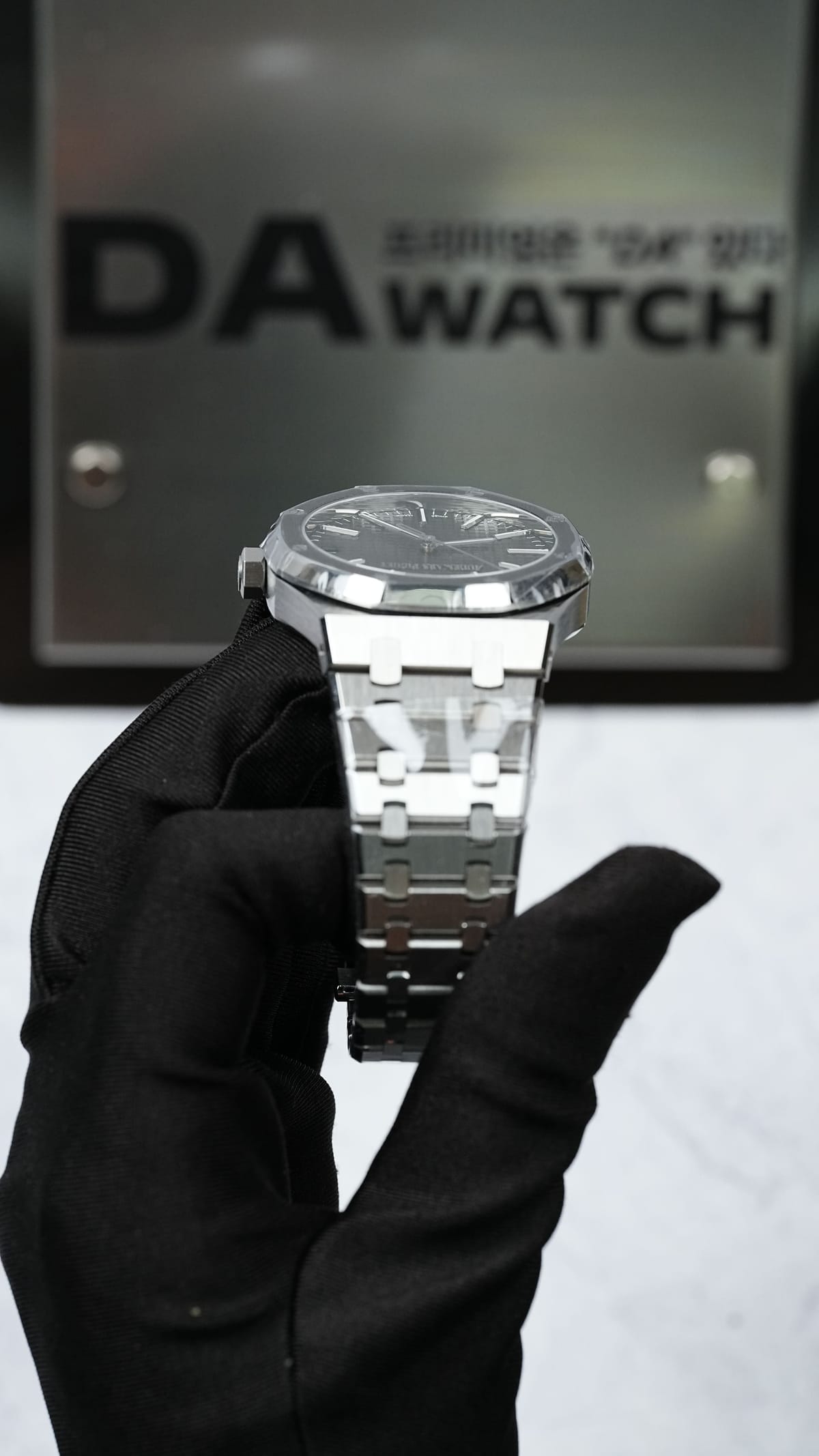 오데마피게 로얄오크 15510 50주년 에디션 그린다이얼 41mm 10