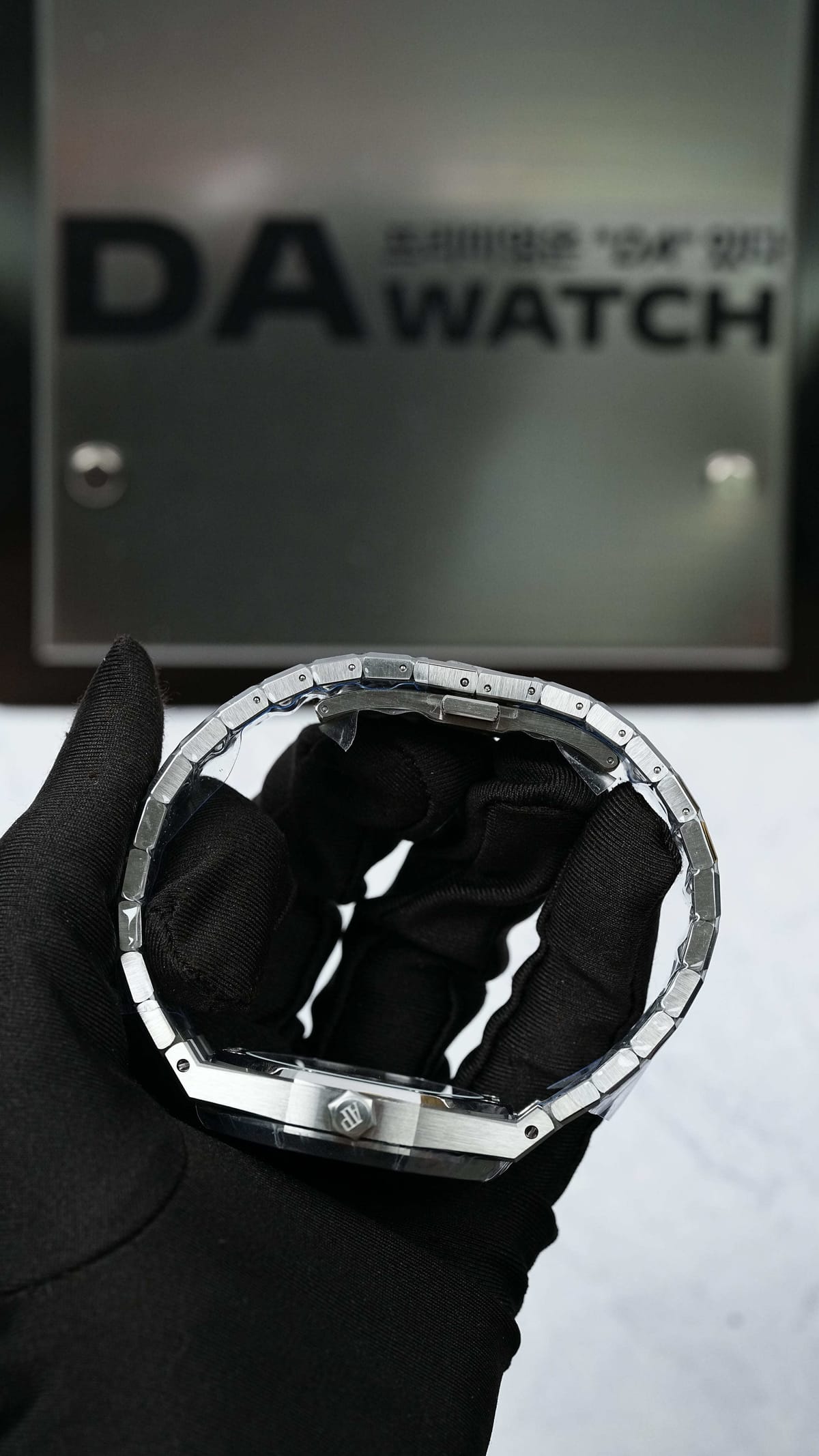 오데마피게 로얄오크 15510 50주년 에디션 그린다이얼 41mm 13