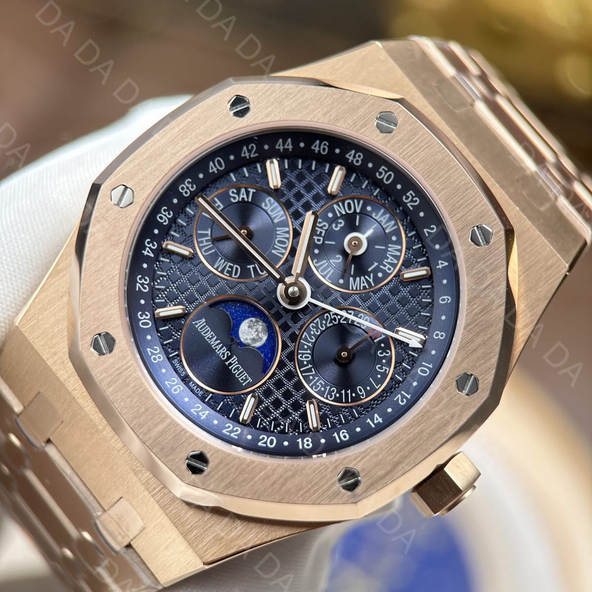 오데마피게 로얄오크 26574 로즈골드 금통 청판 41mm 13