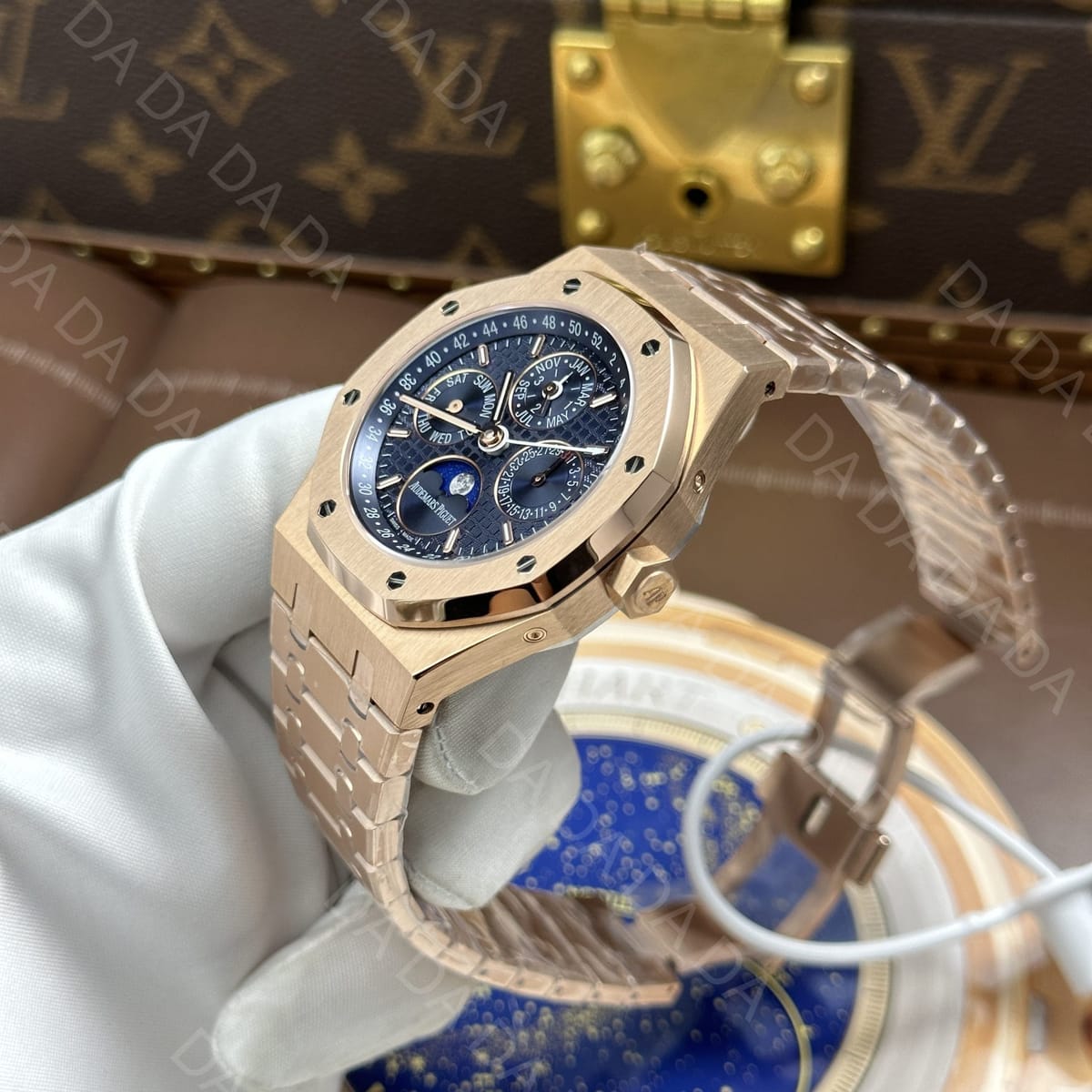 오데마피게 로얄오크 26574 로즈골드 금통 청판 41mm 14
