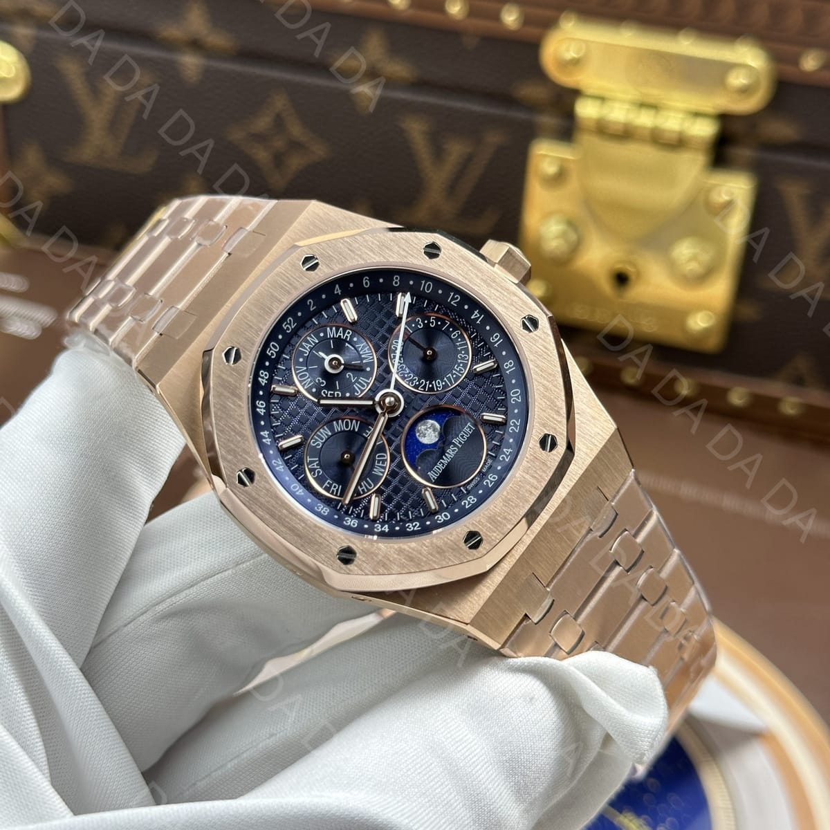 오데마피게 로얄오크 26574 로즈골드 금통 청판 41mm 15