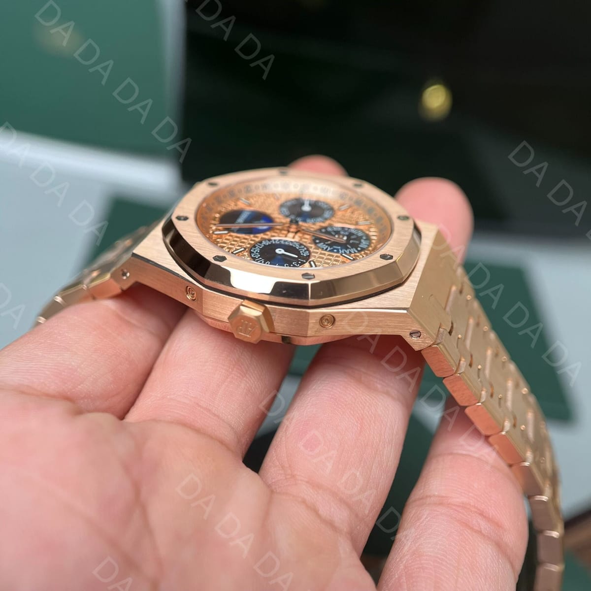오데마피게 로얄오크 26574 금통 로즈골드 다이얼 41mm 5