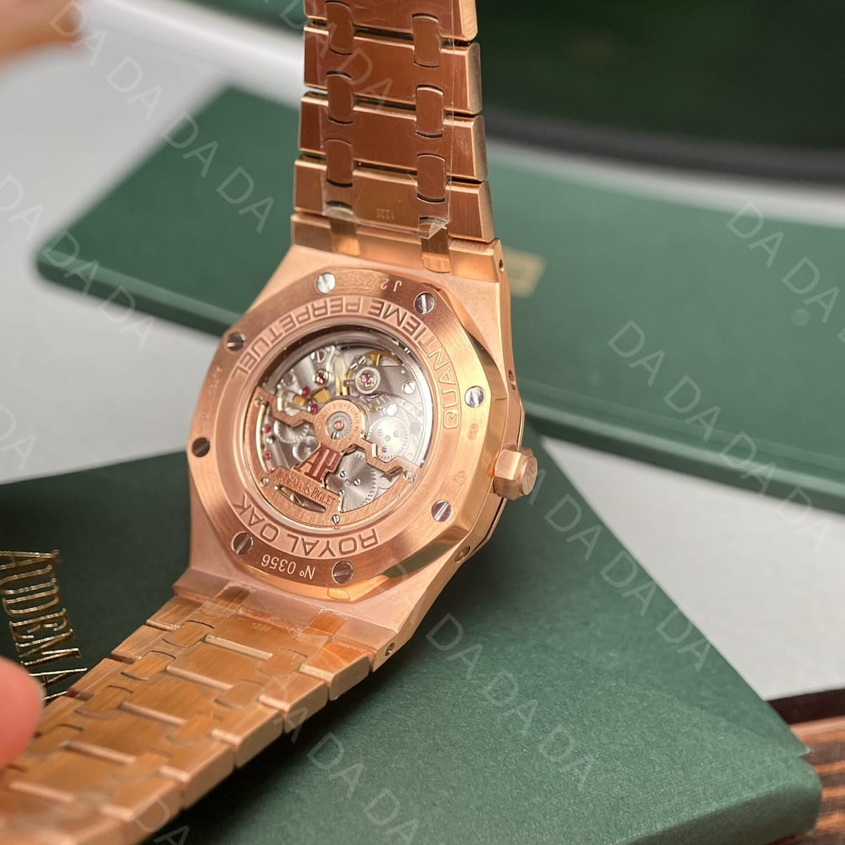 오데마피게 로얄오크 26574 금통 로즈골드 다이얼 41mm 6