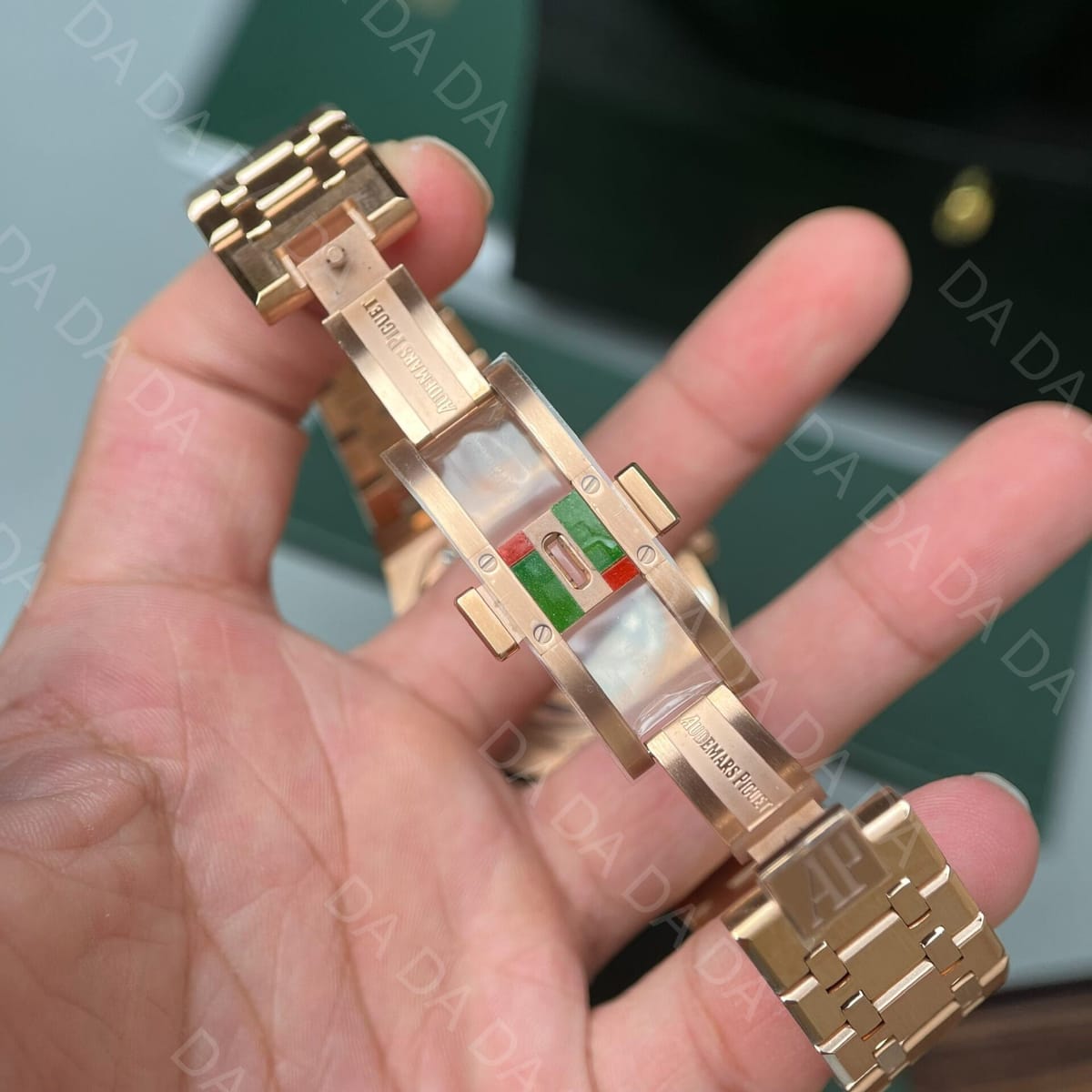 오데마피게 로얄오크 26574 금통 로즈골드 다이얼 41mm 7