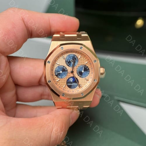 오데마피게 로얄오크 26574 금통 로즈골드 다이얼 41mm