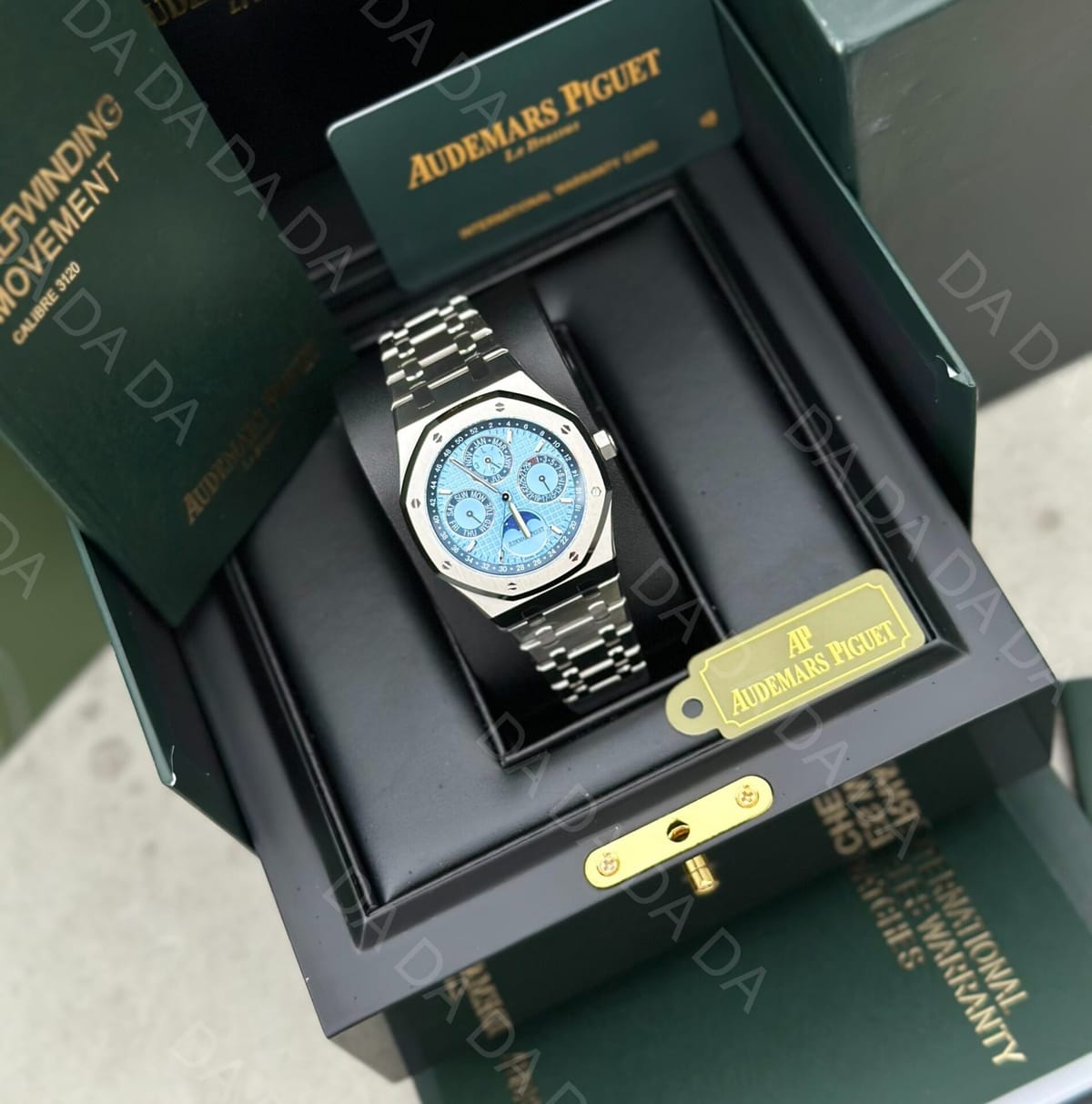오데마피게 로얄오크 26574 아이스블루 41mm 3