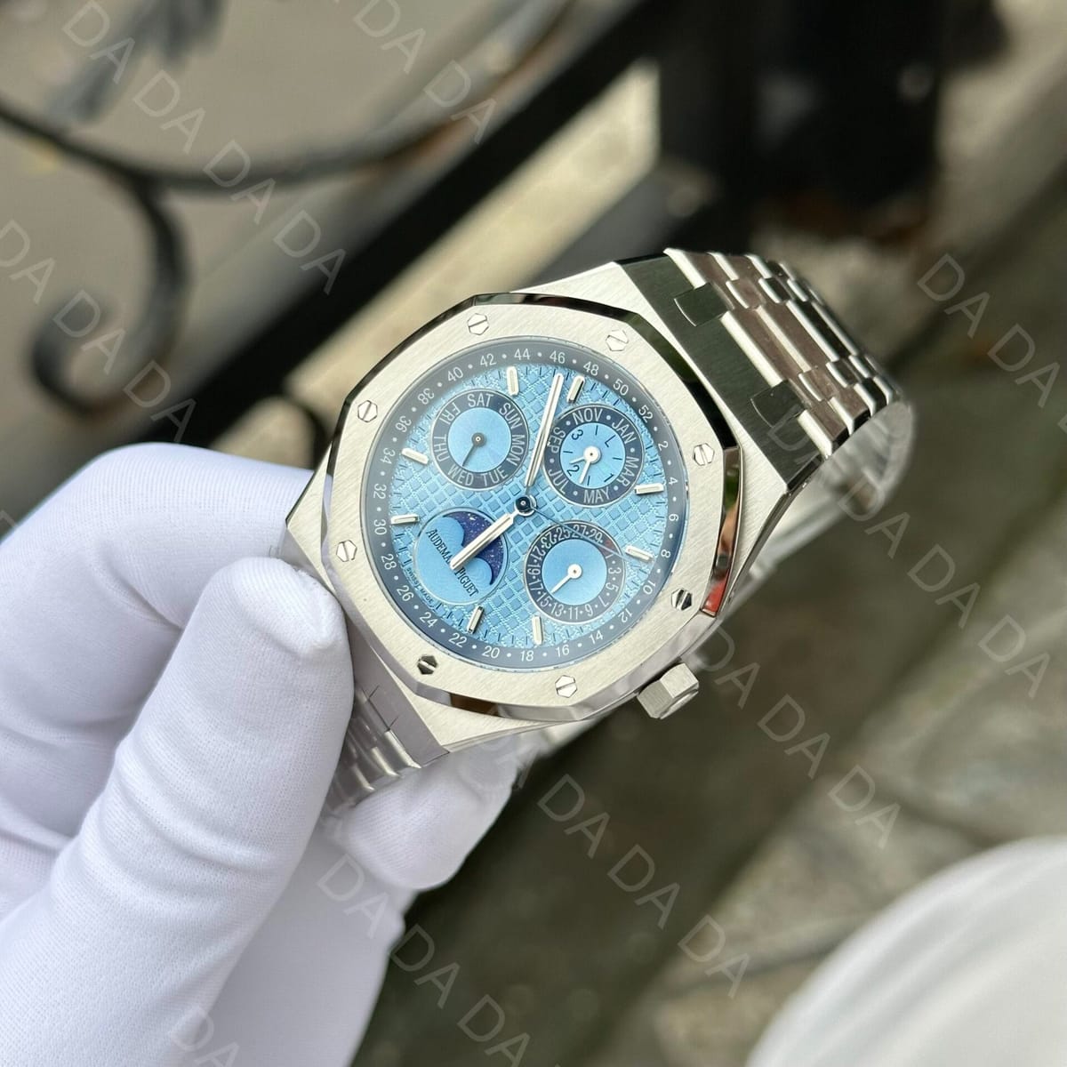 오데마피게 로얄오크 26574 아이스블루 41mm 5