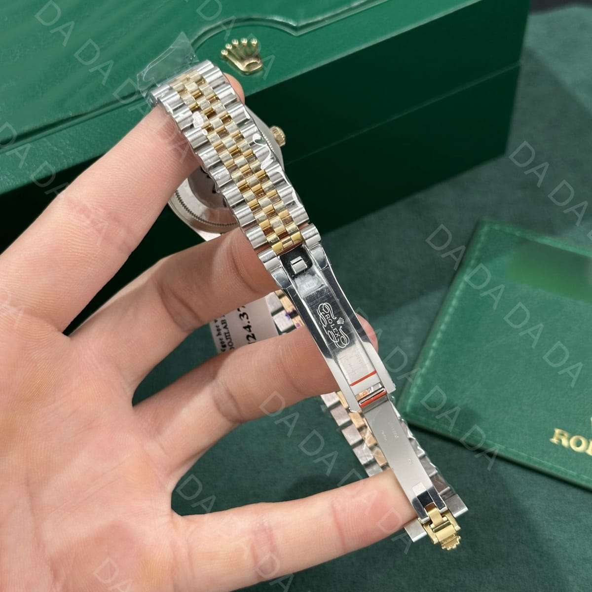 롤렉스 데이저스트 콤비 그린 10P 31mm 8