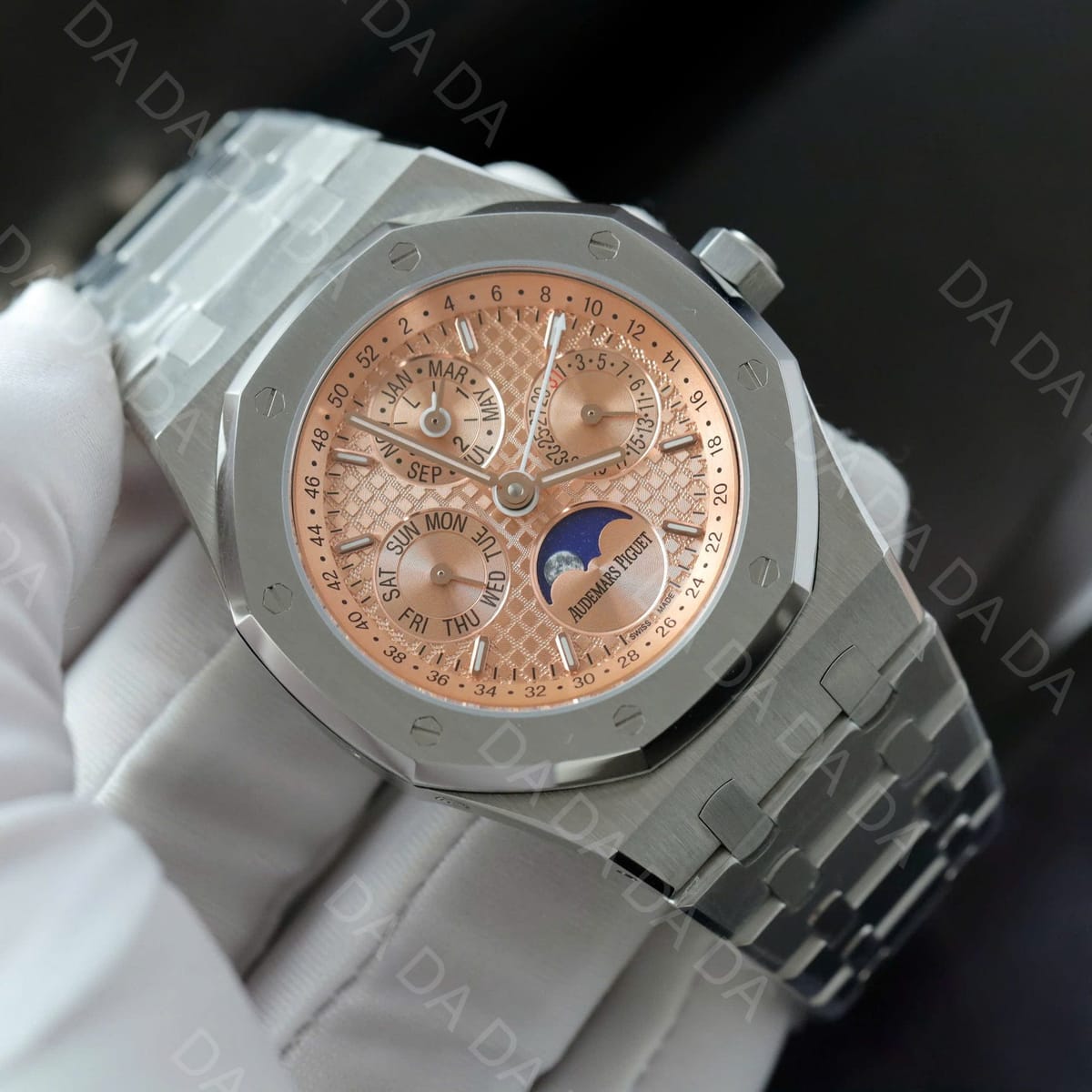 오데마피게 로얄오크 26574 로즈골드 다이얼 41mm 4
