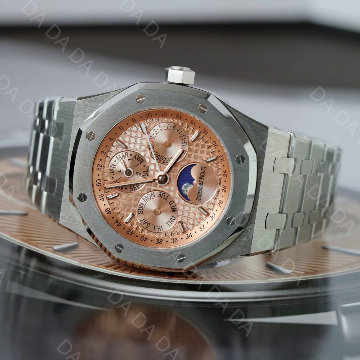 오데마피게 로얄오크 26574 로즈골드 다이얼 41mm 5