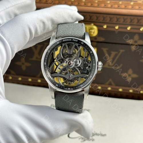 오데마피게 코드 26600 플라잉 투르비옹 그레이 41mm