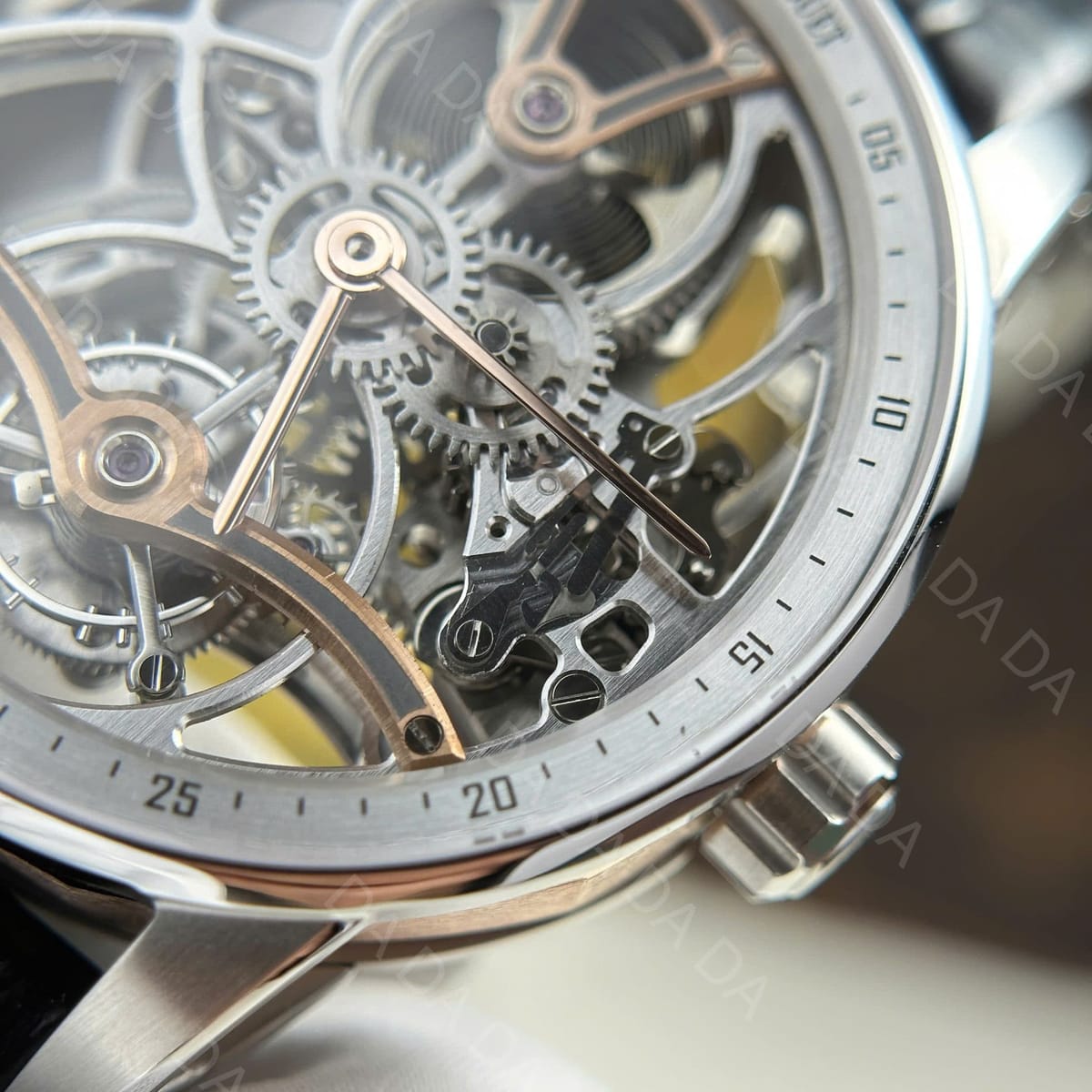 오데마피게 코드 26600 플라잉 뚜르비옹 스틸 화이트 41mm 8