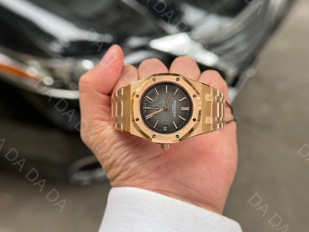 오데마피게 로얄오크 15202 금통 그레이다이얼 39mm 3