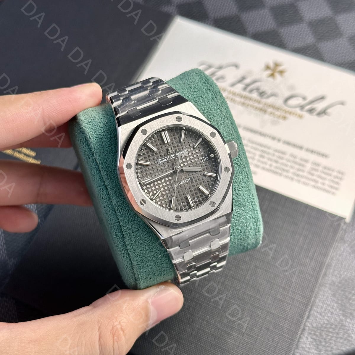 오데마피게 로얄오크 15450 그레이다이얼 37mm 3