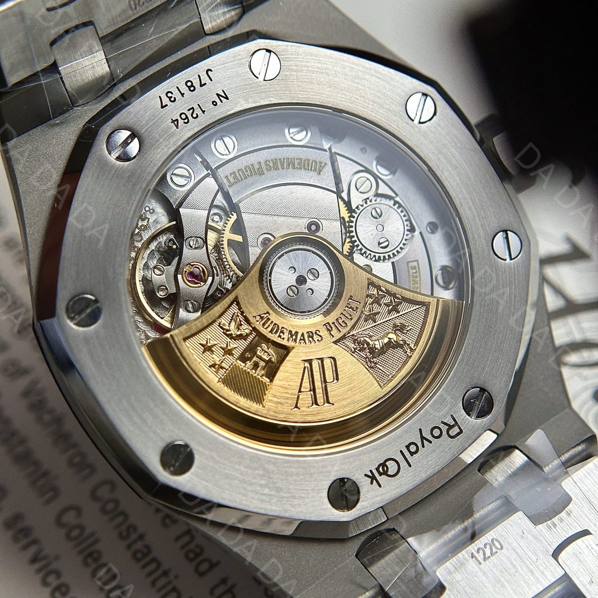 오데마피게 로얄오크 15450 그레이다이얼 37mm 7