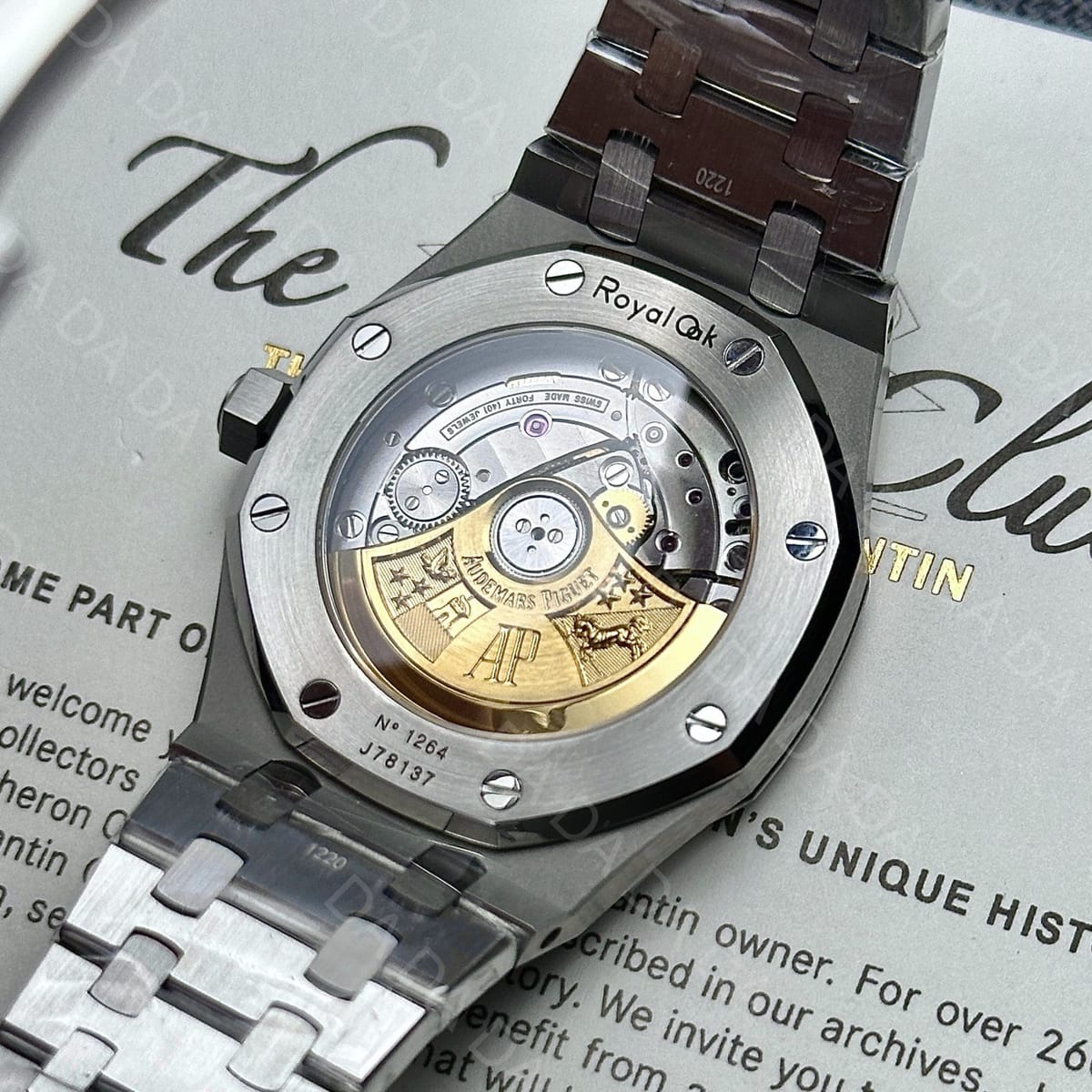 오데마피게 로얄오크 15450 그레이다이얼 37mm 8