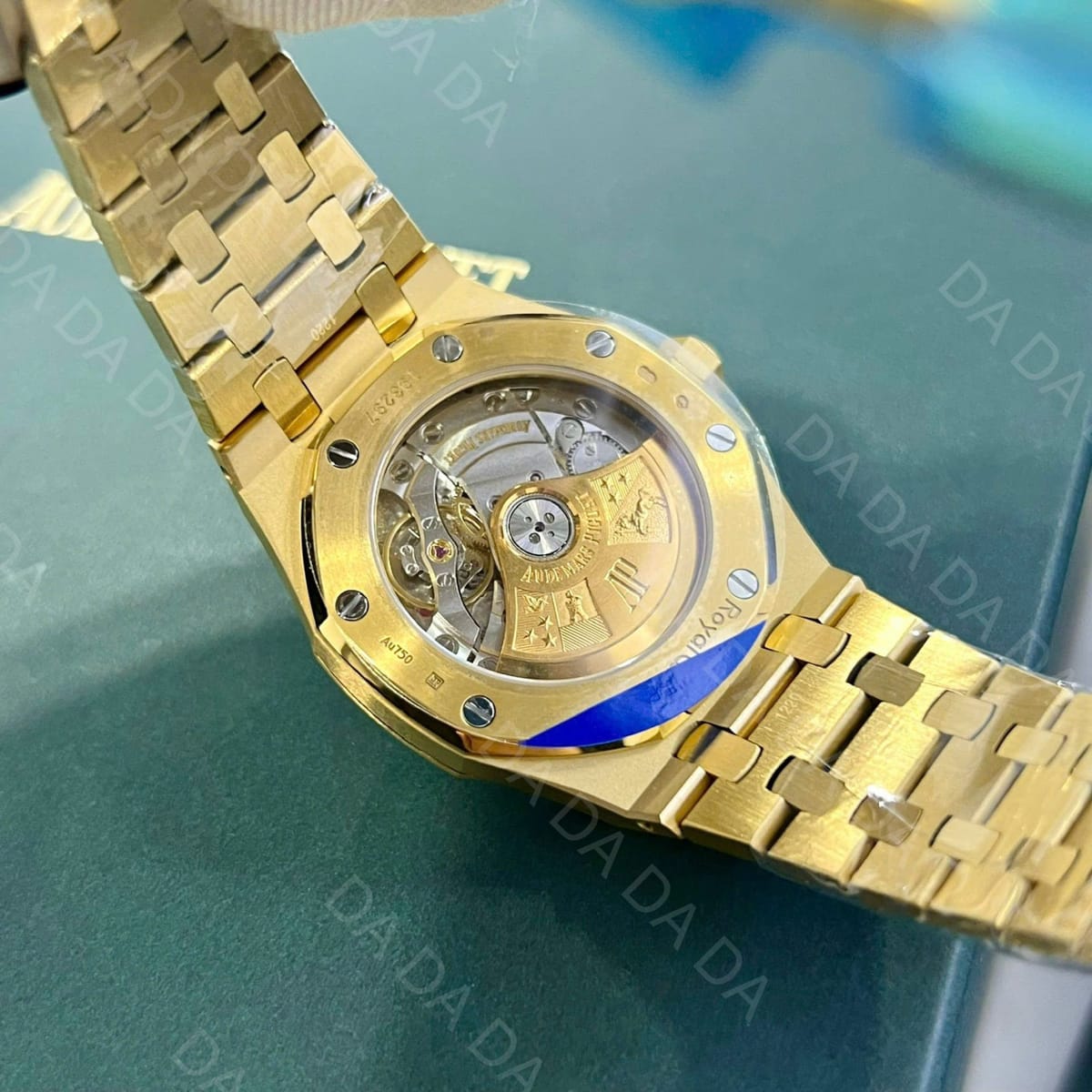 오데마피게 로얄오크 15450 옐로우골드 금통 흰판 37mm 8