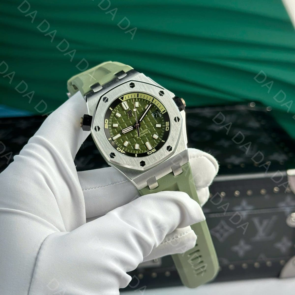 오데마피게 오프쇼어 15720 그린 42mm 3