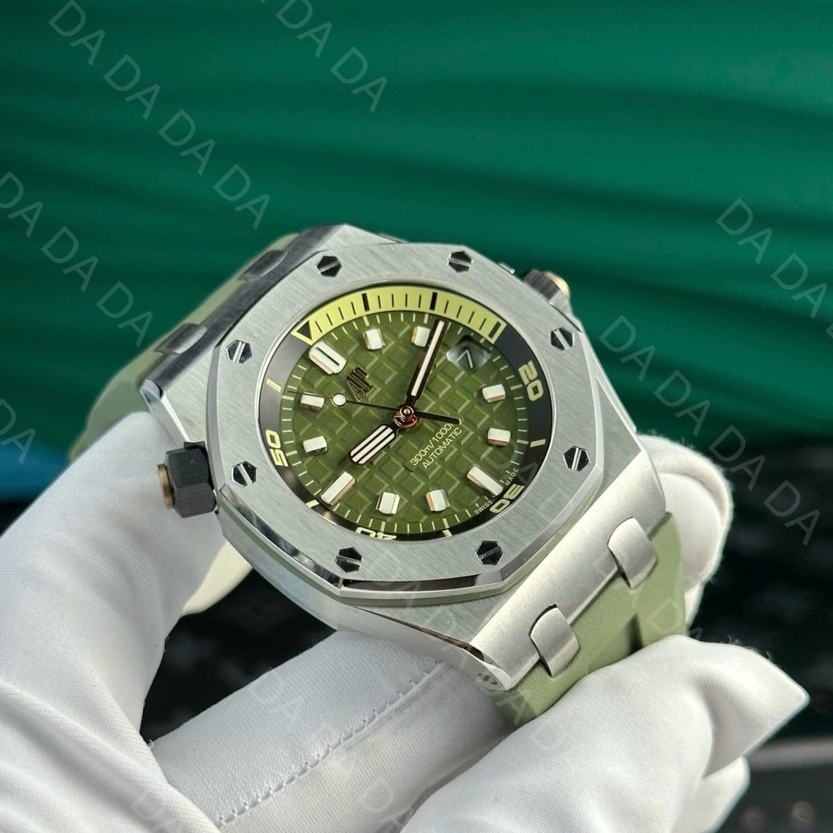 오데마피게 오프쇼어 15720 그린 42mm 4
