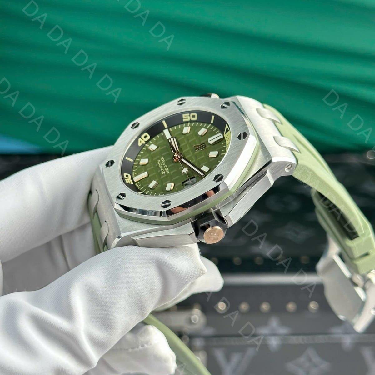 오데마피게 오프쇼어 15720 그린 42mm 5