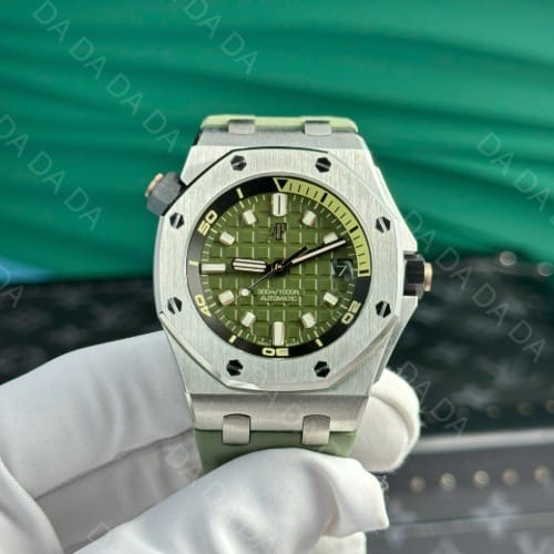 오데마피게 오프쇼어 15720 그린 42mm