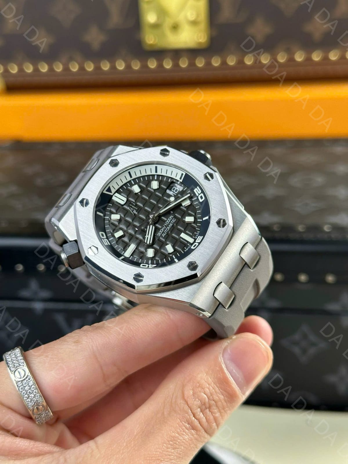 오데마피게 오프쇼어 15720 스틸 블랙 42mm 5