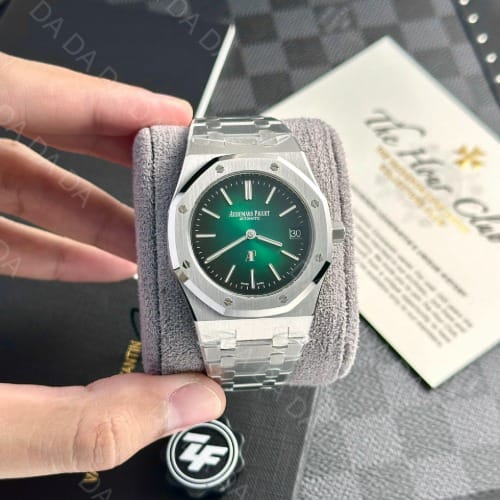 오데마피게 로얄오크 16202 50주년 에디션 그린다이얼 39mm