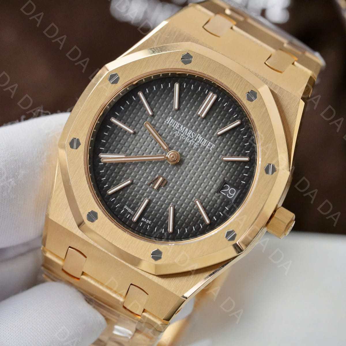 오데마피게 로얄오크 16202 금통 그레이다이얼 39mm 4