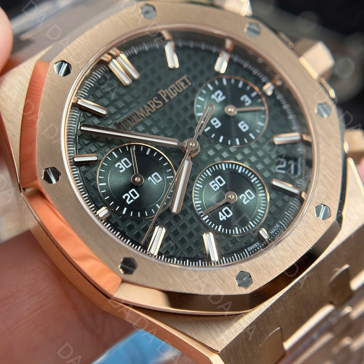 오데마피게 로얄오크 26240 금통 그린다이얼 41mm 6