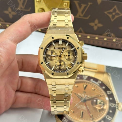 오데마피게 로얄오크 26240 옐로우골드 금통 그랜드 태피스트리 다이얼 41mm
