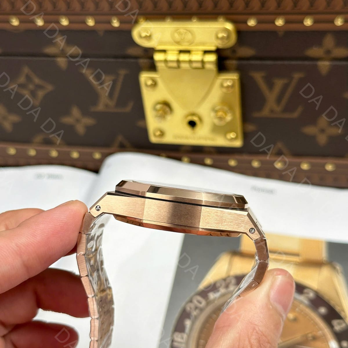 오데마피게 로얄오크 26240 로즈골드 금통 흰판 41mm 13