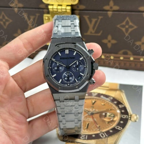 오데마피게 로얄오크 26240 블랙세라믹 네이비다이얼 41mm