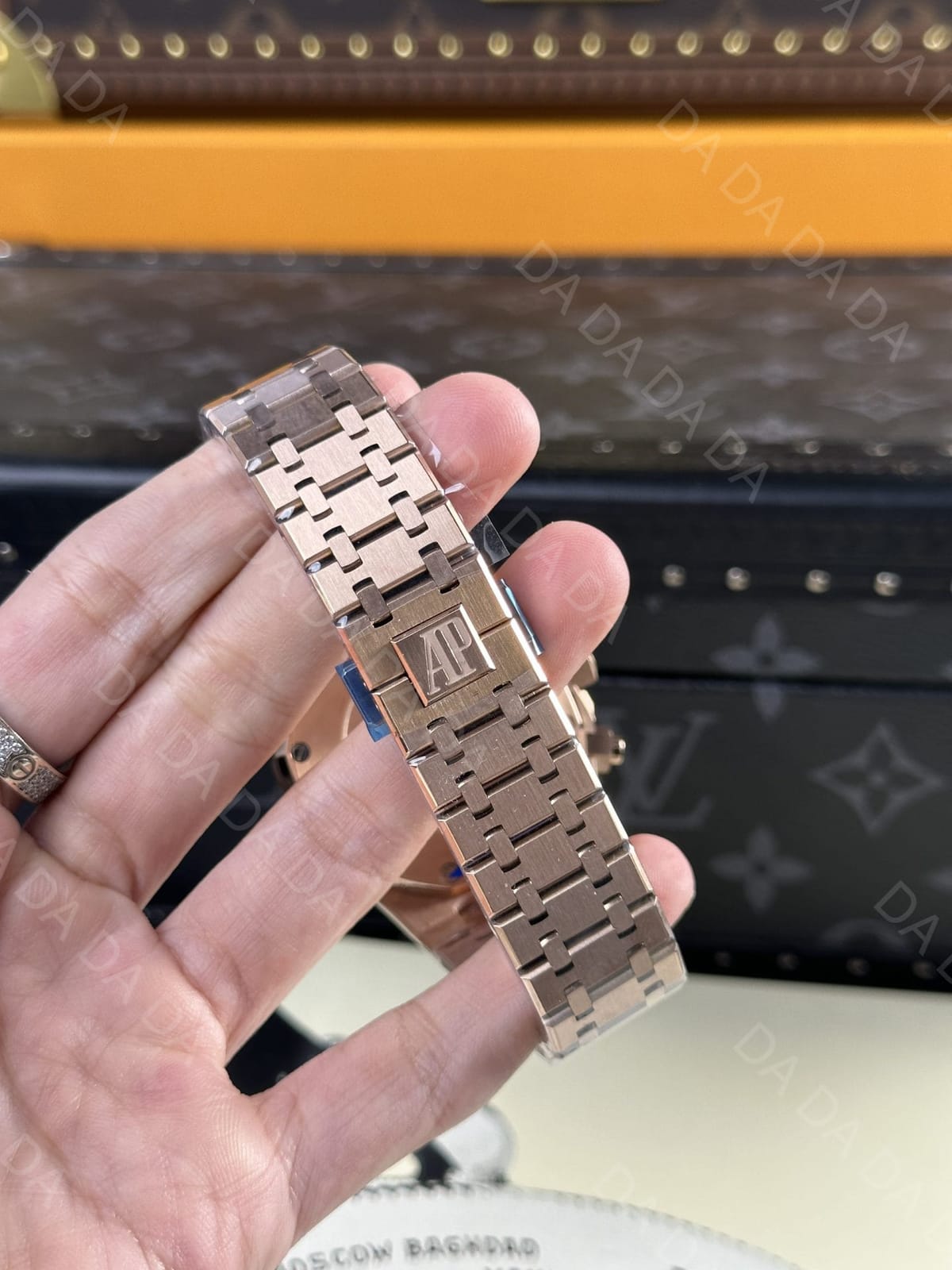오데마피게 로얄오크 26331 로즈골드 금통 초코판 41mm 9