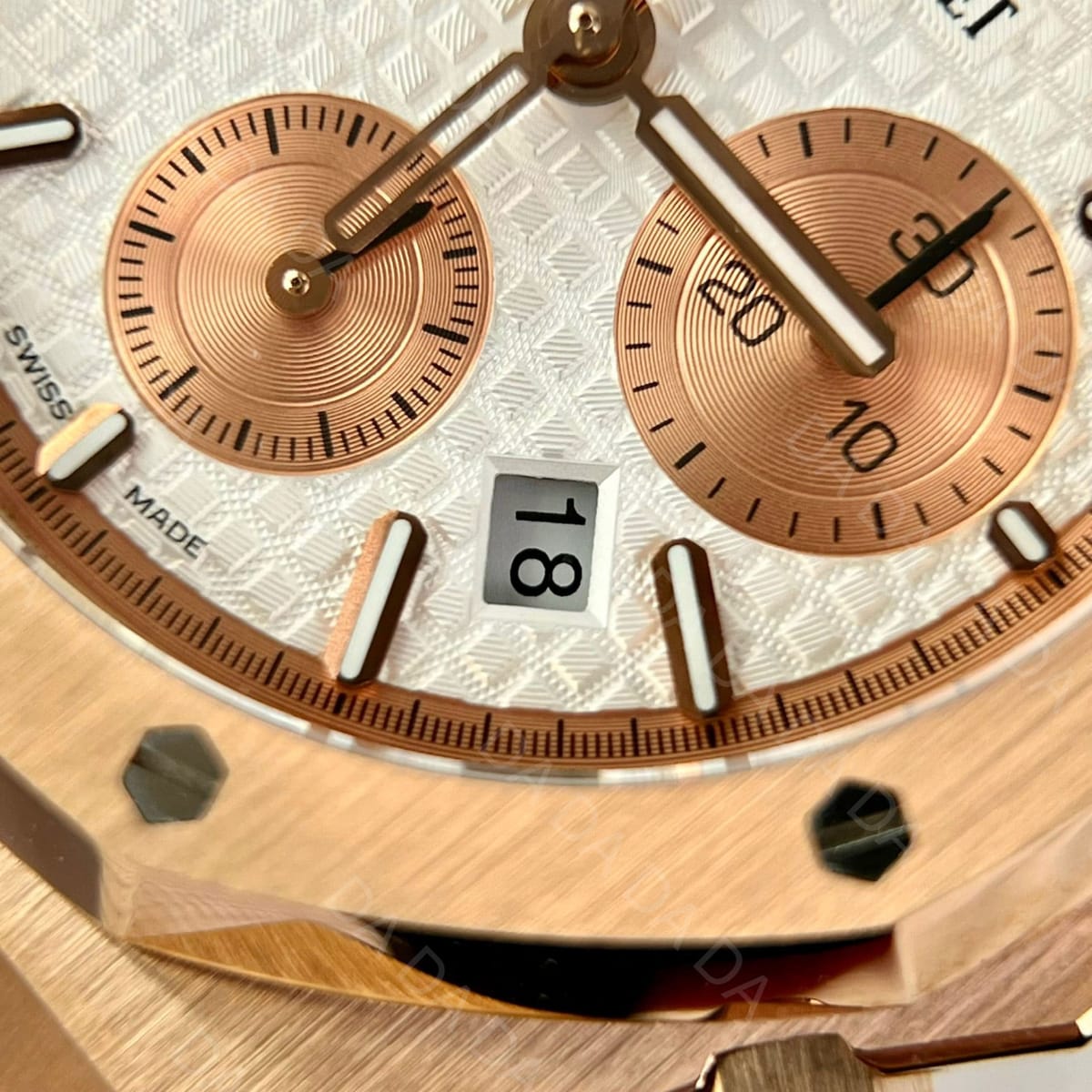 오데마피게 로얄오크 26331 금통 흰판 41mm 7