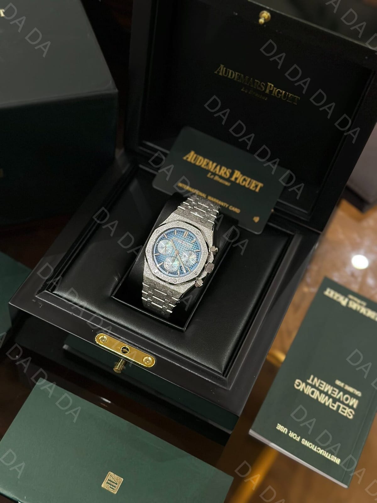 오데마피게 로얄오크 26331 아이스블루 프로스티드 41mm 3