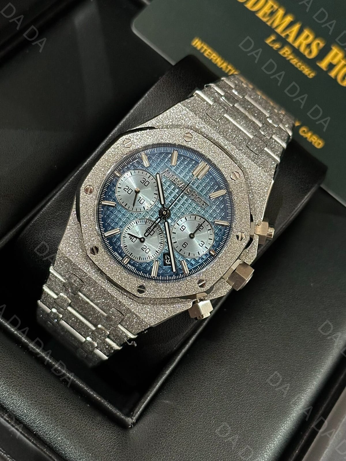 오데마피게 로얄오크 26331 아이스블루 프로스티드 41mm 6