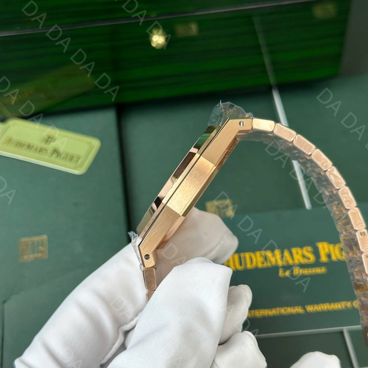 오데마피게 로얄오크 15407 더블벨런스 휠 오픈워크 금통 41mm 10