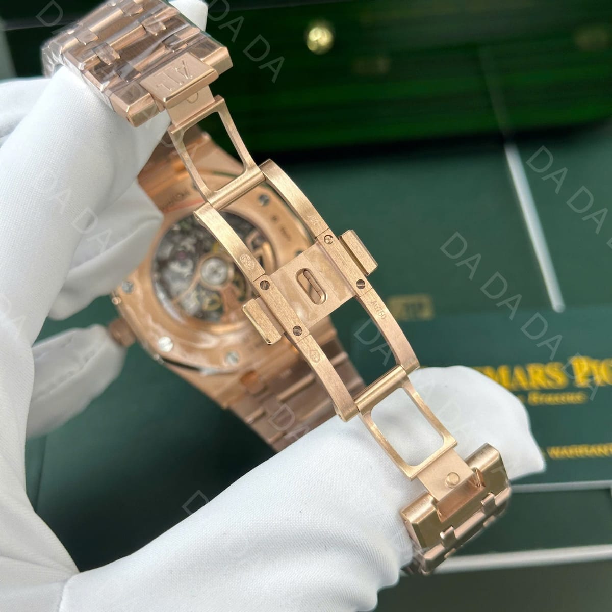 오데마피게 로얄오크 15407 더블벨런스 휠 오픈워크 금통 41mm 12