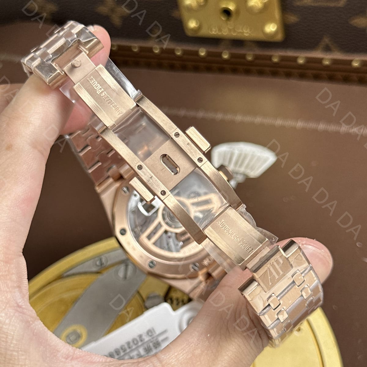 오데마피게 로얄오크 26730 플라잉 뚜르비옹 금통 그레이다이얼 41mm 3