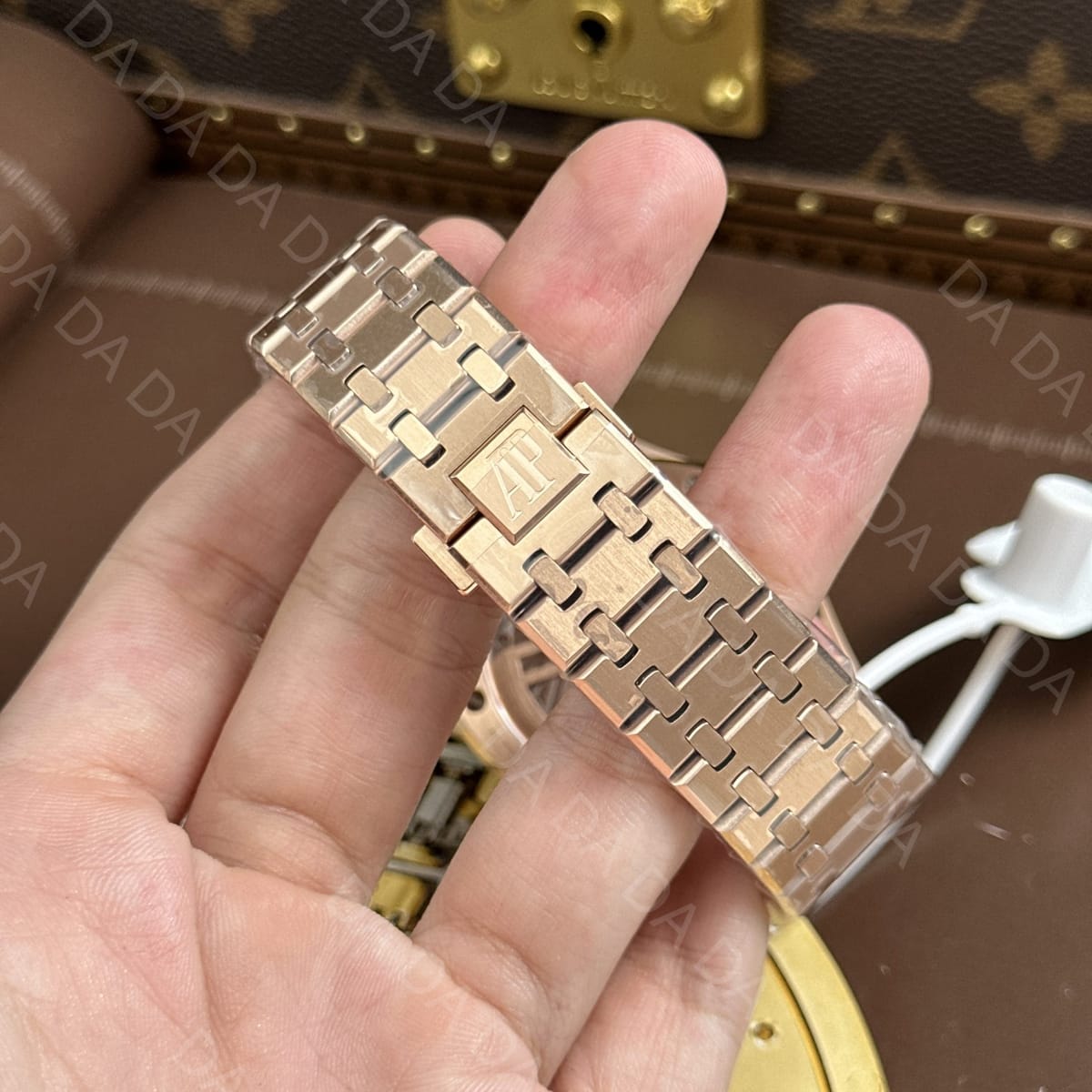 오데마피게 로얄오크 26730 플라잉 뚜르비옹 금통 그레이다이얼 41mm 4